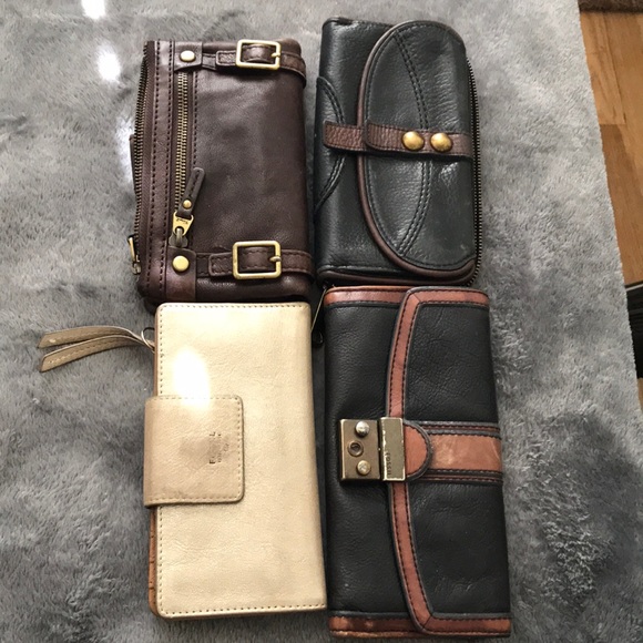 Fossil Handbags - 3 fossil wallets